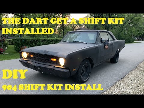 1969 Dodge Dart Transmission Shift Kit Installation. DIY 904/ 727 Shift Kit.