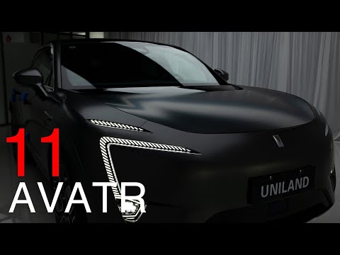 AVATR11 in 4K view-exquisite exterior and interior details, an excellent smart SUV