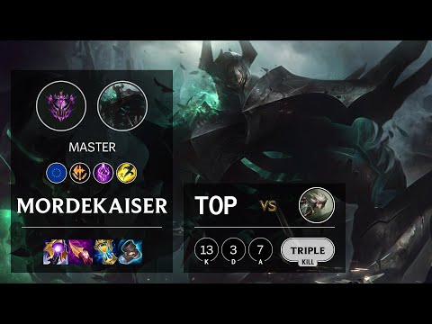 Mordekaiser Top vs Camille - EUW Master Patch 11.2