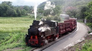 preview picture of video 'Schmalspurbahn Brad -- Criscior HD Narrow Gauge Steam  Railway Romania'