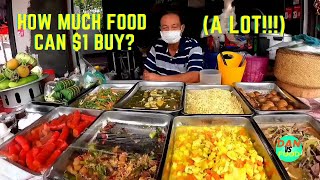 $1 Food Challenge in Vientiane Laos