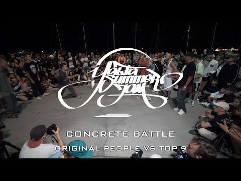 ORIGINAL PEOPLE VS TOP 9 | CONCRETE BATTLE