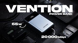 Small & Powerful - Vention 65W 20,000mAh Power Bank Review