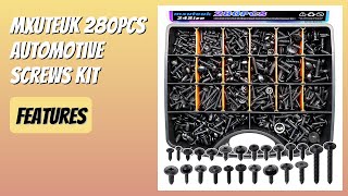 REVIEW (2026): mxuteuk 280PCS Automotive Screws Kit. Features