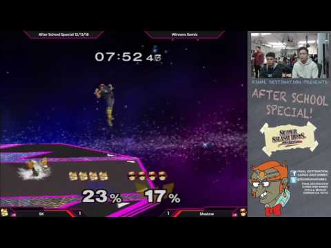 After School Special 12/13/16 - SK (Fox) vs. Shadow (Falcon) - SSBM Winners Semis