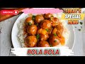 BOLA BOLA / SWEET AND SOUR MEATBALLS / WINSVLOG #filipinofood #winsvlog #filipinodish #yummyfood