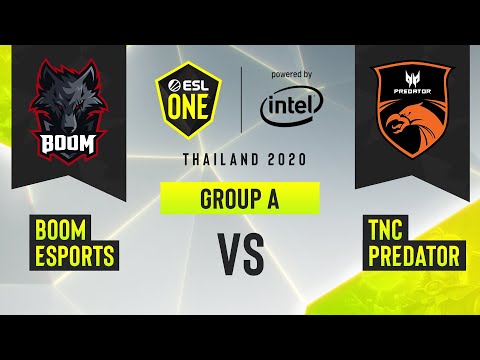 Dota2 - BOOM Esports vs. TNC Predator - Game 1 - ESL One Thailand 2020 - Group A - AS