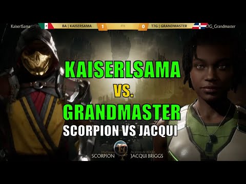 SCORPION VS JACQUI  - KaiserlSama vs Grandmaster -   MK11 Ultimate FT5