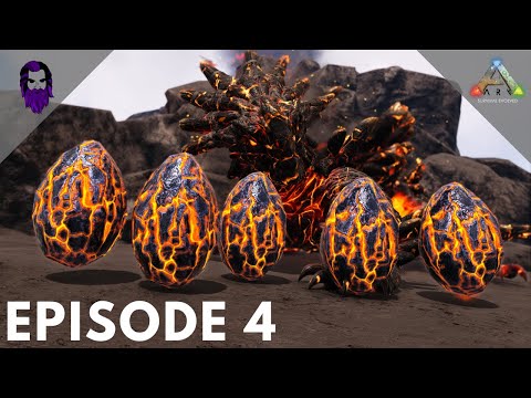 Searching for MAGMASAUR EGGS on LOST ISLAND | ARK Survival Evolved EPISODE 4