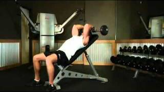 Incline Barbell Triceps Extension exercise video thumbnail