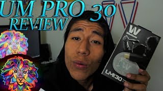Video thumbnail for Reviewing Professional Earphones! (Um Pro 30) by Into The A.M.
