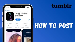 How to Post on Tumblr Mobile App | 2021