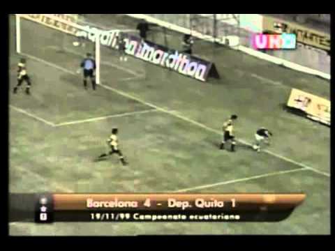 Goles Barcelona 4 Deportivo Quito 1 Campeonato Nacional 1999
