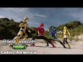 Power Rangers Beast Morphers Season 2 Opening Morph End Credits Latin America