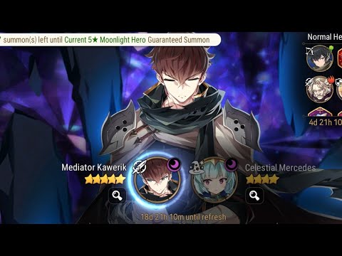 WBG x Epic Seven Mediator Kawerik Summons ~please come to my account Hand Guy!!!~