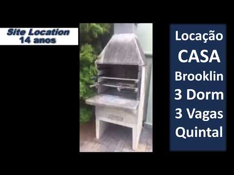 Casa para Locação no Brooklin com Muito Quintal!