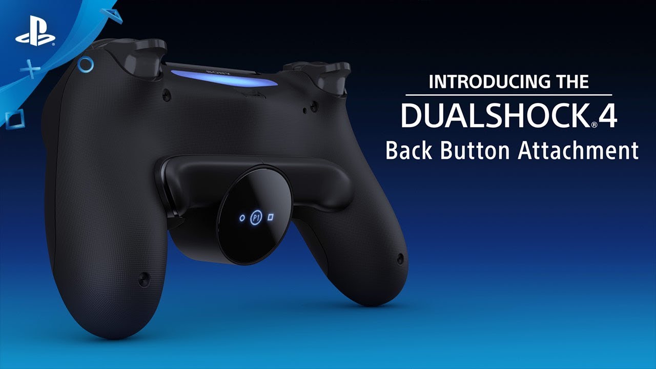 Découvrez la fixation dorsale de commandes pour manette DUALSHOCK 4, disponible le 14 février