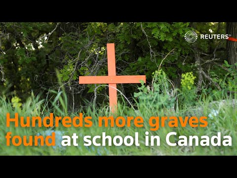 Hundreds of graves found at former Canadian residential school