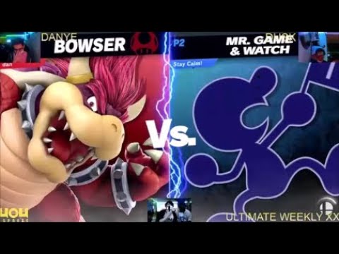 4o4 Ultimate Weekly XXI - Kuma| Danye (Bowser) vs 4o4| Dusk (Mr. Game & Watch) - Winners Semi-Final