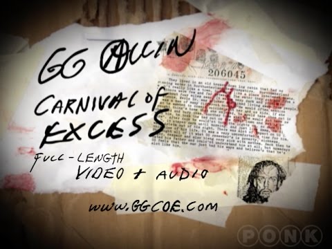 GG Allin Carnival Of Excess full-length video trailer