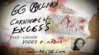 GG Allin Carnival Of Excess full-length video trailer