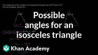 Another Isosceles Example Problem