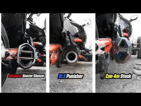 Pure Sound Comparison AKRAPOVIC vs Stock vs RLS