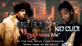 [NEW] Big Boi feat. Kid Cudi - She Hates Me [LYRIC VIDEO]