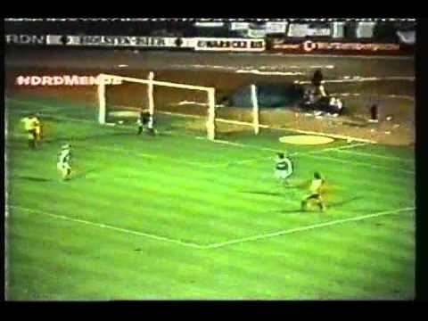 1982 September 29 Werder Bremen West Germany 0 Vorwaerts Frankfurt Oder East Germany 2 UEFA Cup
