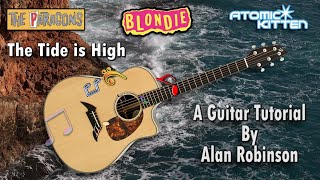 The Tide is High - The Paragons / Blondie / Atomic Kitten - Acoustic Guitar Lesson (Easy)