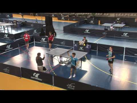 Echanges de la  finale Double juniors 2017