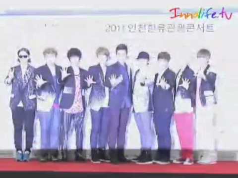 [Innolife] 110813 Incheon Korean Music Wave Concert Red Carpet - We are Super Junior!