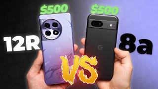 Google Pixel 8a vs OnePlus 12R: Night and Day