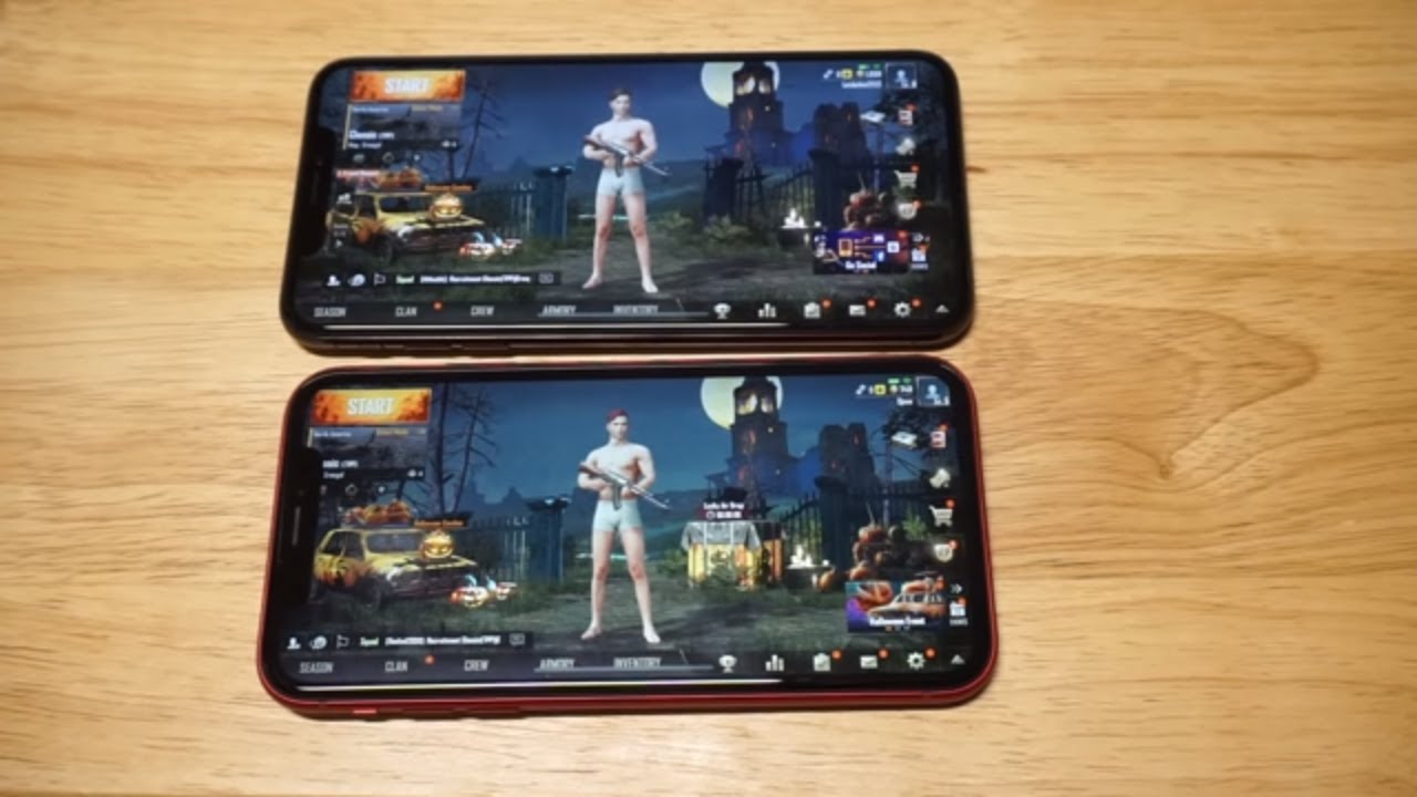 Iphone XR vs Iphone XS Max PUBG Gaming Comparison - Fliptroniks.com