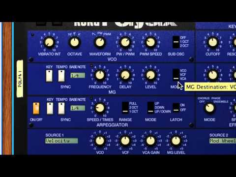 Brand New Reason Rack Extensions Guides Part 1 - Korg Polysix