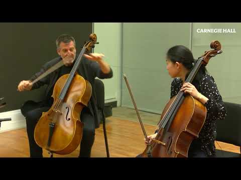 Berliner Philharmoniker Cello Master Class with Ludwig Quandt: Bach’s Suite No. 3