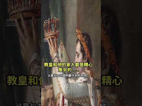 不存在的场面&hellip;&hellip;拿破仑加冕礼中隐藏的历史篡改#拿破仑 #加冕礼绘画 #雅克&middot;路易&middot;大卫 #美术史故事 #历史造假
