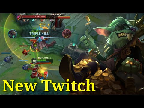 New Twitch Is Over Power To ADC ! Tier S Patch 4.1B Gameplay Twitch - League of Legends: Wild Rift