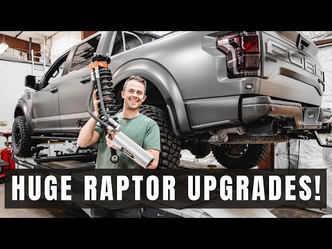 Installing Fox Factory Race Series 3.0 Shocks On My 2018 Ford Raptor!