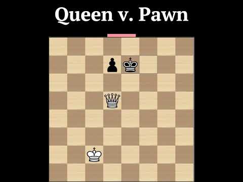 Queen and King v King and Pawn