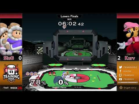Training Mode Tournaments #26 SluG (ICs) vs. Kurv (Luigi) - Losers Finals SSBM