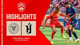 HIGHLIGHTS: Inter Toronto vs. Forge FC | July 26, 2026