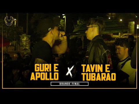 (THE SQUARE SHOOK!!!) GURI AND APOLLO vs. TAVIN AND TUBARÃO | GRAND FINAL | #BDN185