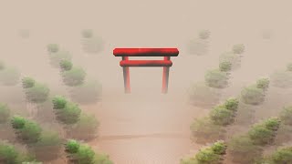 東方妖々夢 ~ Perfect Cherry Blossom - Stage 2 Background in 4K 16:9