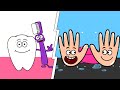 Brush Your Teeth Song Wash Your Hands Song Nursery Rhymes Healthy Good Habits Kids Songs