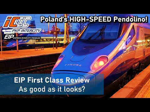 PKP Express Intercity Premium - Poland's High-speed Pendolino - First Class Review