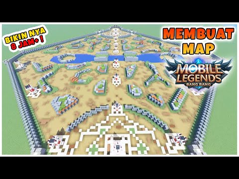 MEMBUAT MAP MOBILE LEGEND DI MINECRAFT [CINEMATIC] | DEPUN CRAFT