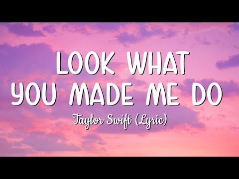 Taylor Swift - Look What You Made Me Do (Lyric Video) - @HelioMoon