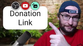 Step by Step: Adding A Donation Link To Your YouTube Stream (Streamlabs Setup)