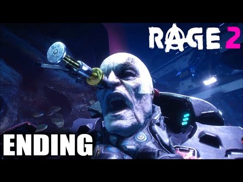 RAGE 2 All Endings & Final Boss - with Credits & Post Credits Scene
